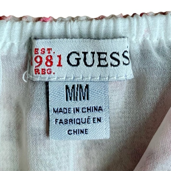 Guess Floral Blouse Size M (US) - Picture 2 of 5